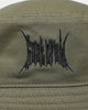 Goat Crew Metal Bucket Hat Olive