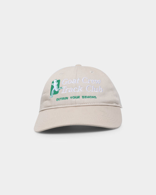 Goat Crew Track Club Strapback Tan