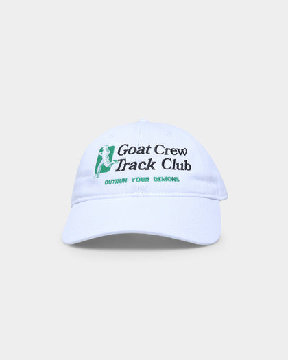 Goat Crew Track Club Strapback White