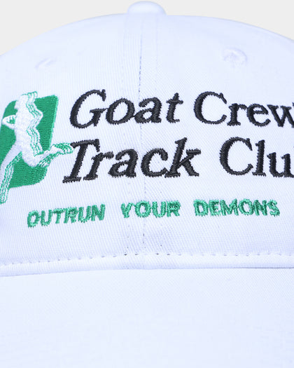 Goat Crew Track Club Strapback White