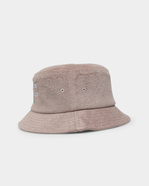 Goat Crew Track Club Towel Bucket Hat Tan