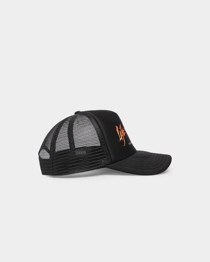 Notorious B.I.G Biggie Black Trucker Snapback Black