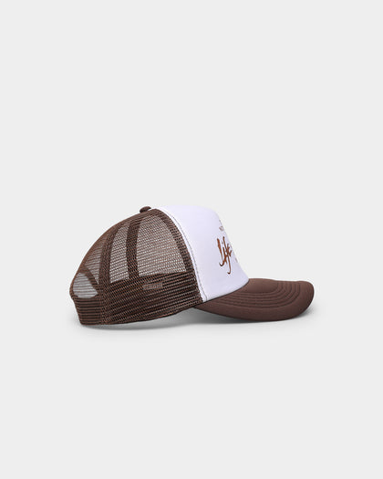 Notorious B.I.G Biggie Brown Trucker Snapback Brown