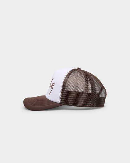 Notorious B.I.G Biggie Brown Trucker Snapback Brown
