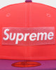 Supreme X New Era Spring Training 2-Tone Box Logo Fitted Coral