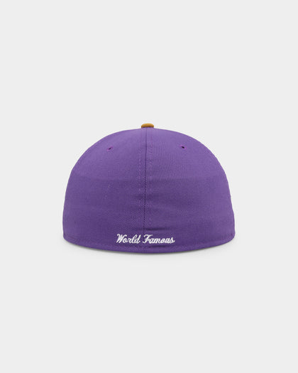 Supreme X New Era Spring Training 2-Tone Box Logo Fitted Purple