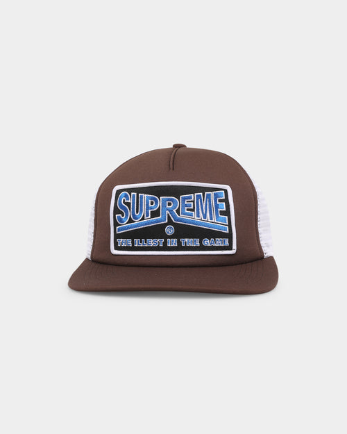 Supreme Illest Mesh Back 5-Panel Brown