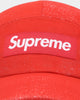 Supreme Coated Cordura Camp Cap Red