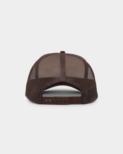 Goat Crew Sleeping Dragons Trucker White/Brown