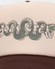 Goat Crew Sleeping Dragons Trucker White/Brown