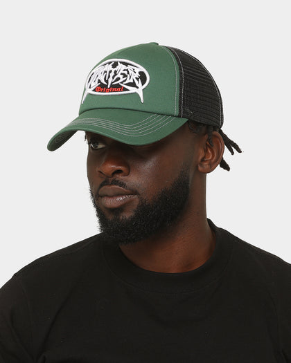 Loiter Metal Badge Trucker Green