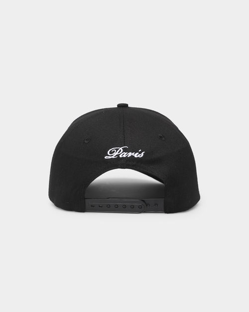 Carre Mono Snapback Black