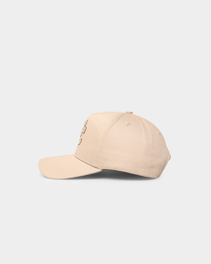 Carre Mono Snapback Stone