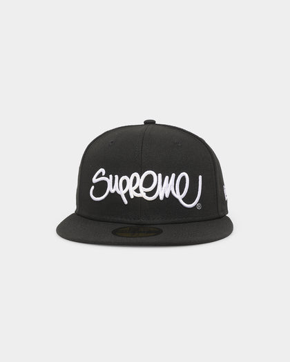 Supreme X New Era Handstyle 59FIFTY Fitted Black