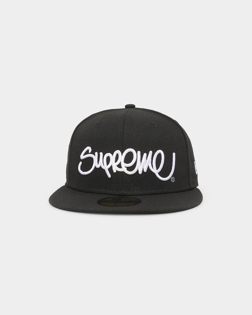 Supreme X New Era Handstyle 59FIFTY Fitted Black