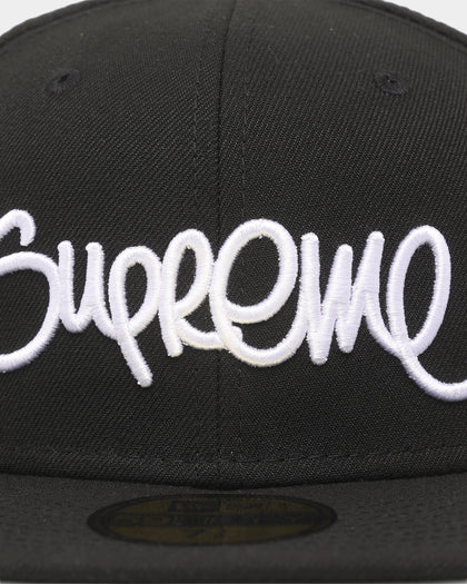 Supreme X New Era Handstyle 59FIFTY Fitted Black