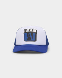 Goat Crew X My Hero Academia Class 1A Trucker Snapback White/Blue