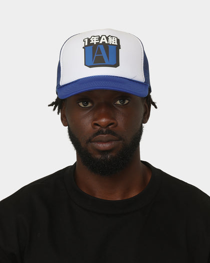Goat Crew X My Hero Academia Class 1A Trucker Snapback White/Blue