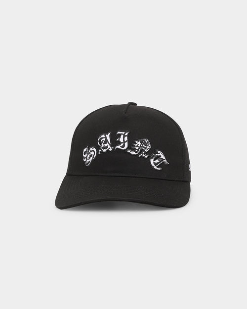 Saint Morta Paisley Skull Gothic Strapback Black