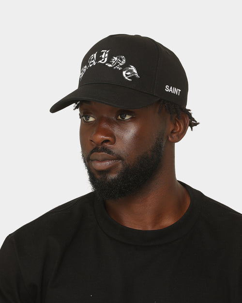 Saint Morta Paisley Skull Gothic Strapback Black