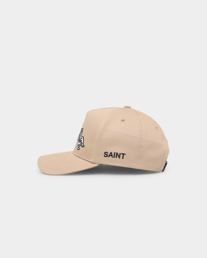 Saint Morta Paisley Skull Gothic Strapback Stone