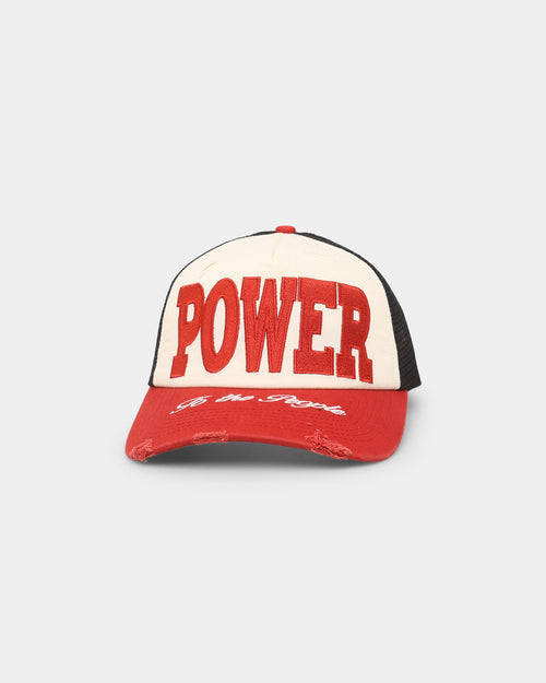 Loiter Power Trucker Snapback Red/Off White