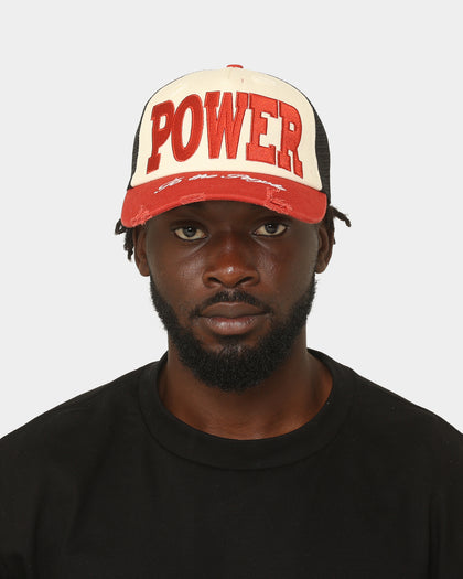 Loiter Power Trucker Snapback Red/Off White