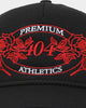 404 Premium Athletics Trucker Snapback Black