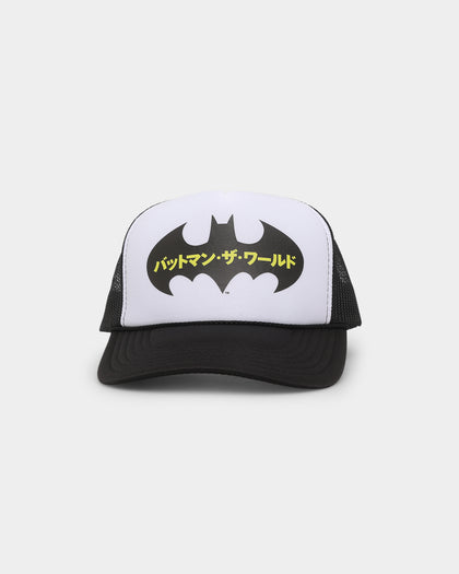 Goat Crew X Batman Batman Logo Trucker Snapback Black/White