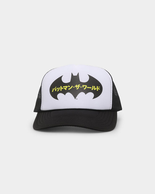 Goat Crew X Batman Batman Logo Trucker Snapback Black/White