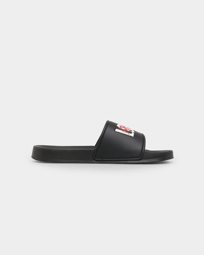 Loiter Honour Slides Black/Red