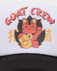 Goat Crew Hell Cat Trucker Black/White