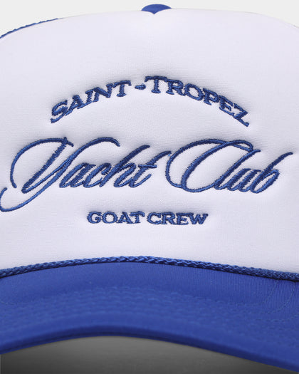 Goat Crew Yacht Club Trucker White/Blue
