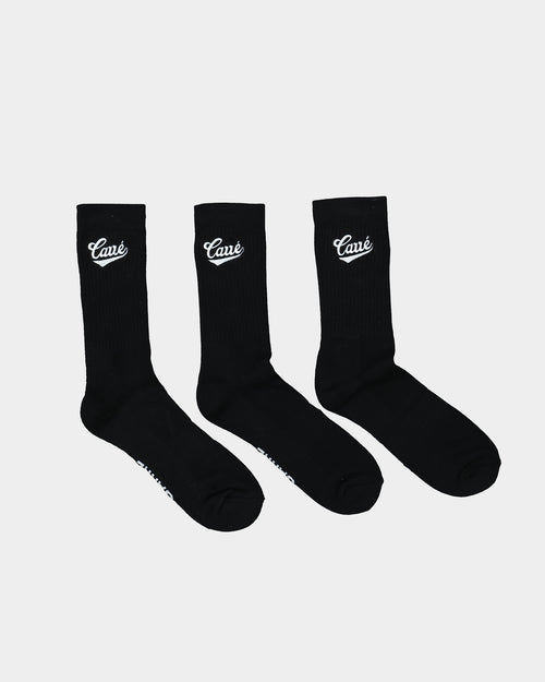 Carré Simplicity Sport Sock 3 Pack Black