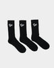 Carré Simplicity Sport Sock 3 Pack Black