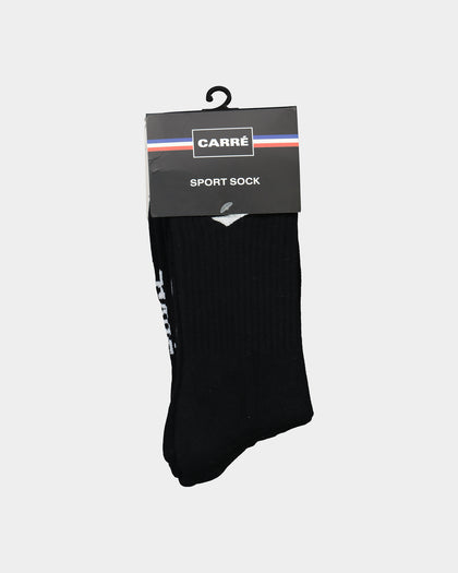 Carré Simplicity Sport Sock 3 Pack Black