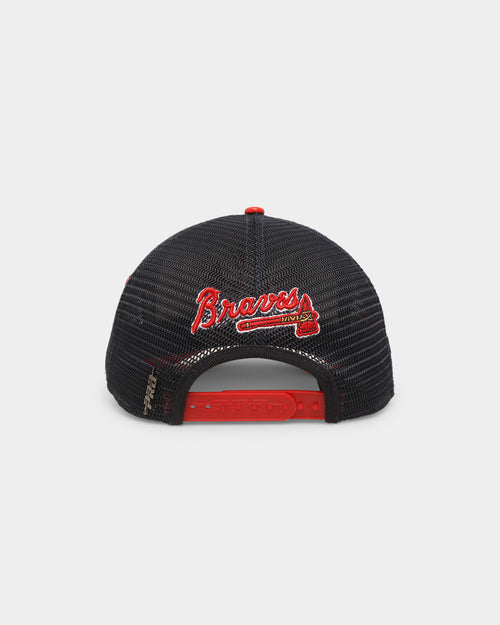 Pro Standard Atlanta Braves Mash Up Trucker Snapback Navy