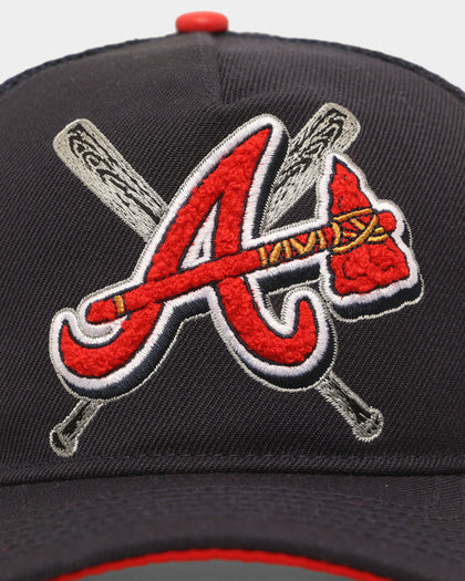 Pro Standard Atlanta Braves Mash Up Trucker Snapback Navy