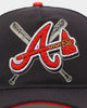 Pro Standard Atlanta Braves Mash Up Trucker Snapback Navy