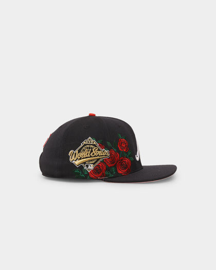 Pro Standard Atlanta Braves Roses Snapback Navy
