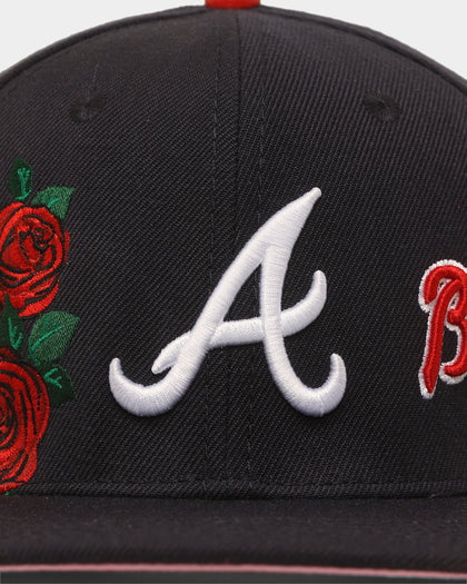 Pro Standard Atlanta Braves Roses Snapback Navy