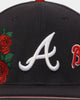 Pro Standard Atlanta Braves Roses Snapback Navy