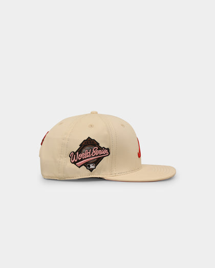 Pro Standard Atlanta Braves World Series Snapback Egg Shell