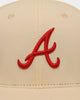 Pro Standard Atlanta Braves World Series Snapback Egg Shell