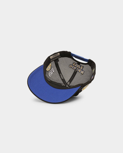 Pro Standard Golden State Warriors Mash Up Trucker Snapback Black