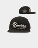 Pro Standard Las Vegas Raiders Script Wordmark Snapback Black