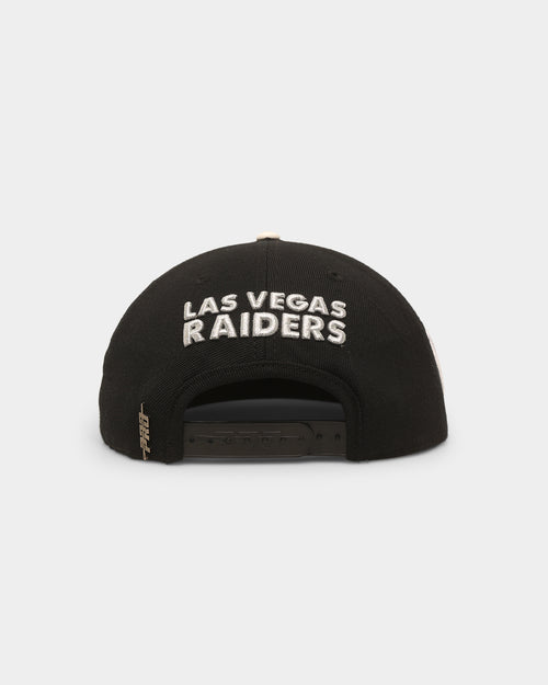 Pro Standard Las Vegas Raiders Script Wordmark Snapback Black