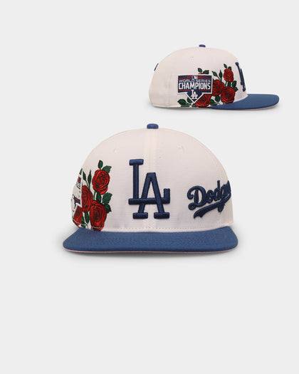 Pro Standard Los Angeles Dodgers Roses Snapback White