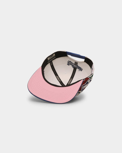 Pro Standard Los Angeles Dodgers Roses Snapback White