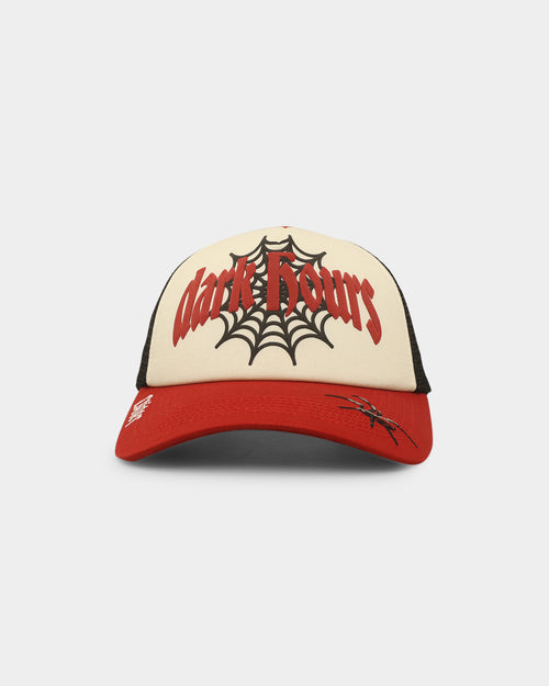 Loiter Dark Hours Trucker Snapback Red/Off White